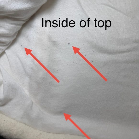 Fabletics‎ Lotta Sherpa Cream Half-Zip Jacket Pullover Sweatshirt Size Small - Picture 6 of 12